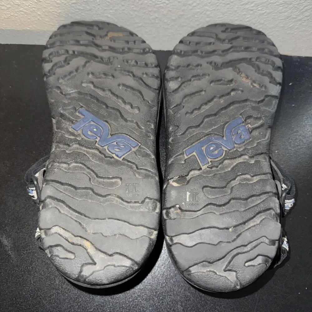 Teva Shoc Pad Terradactyl S/N 1360 Sandals Brown Black Mens Size US 11